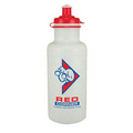 18 Oz. Fitness Bottle w/ Push Pull Lid